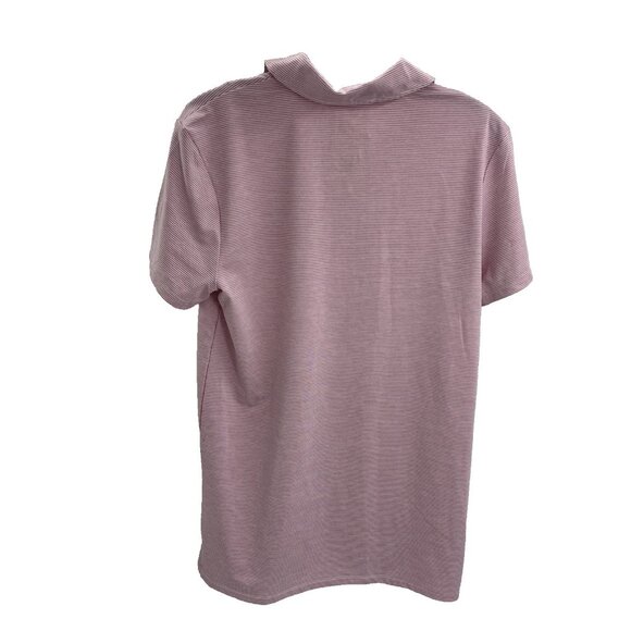 All In Motion Mens Size S Pink Polo Shirt Short Sleeve Collared Performance Golf - Picture 3 of 6